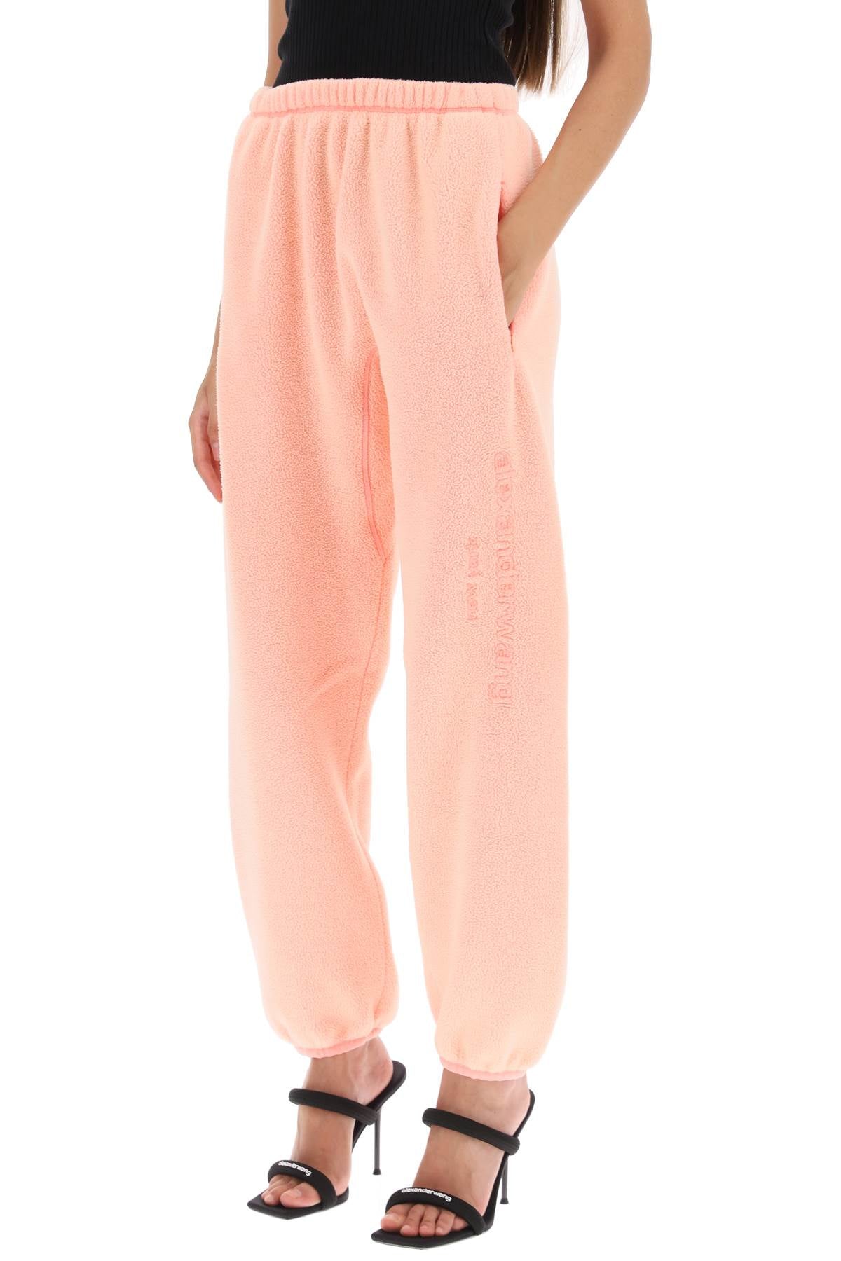 Joggers In Pile  - Arancio