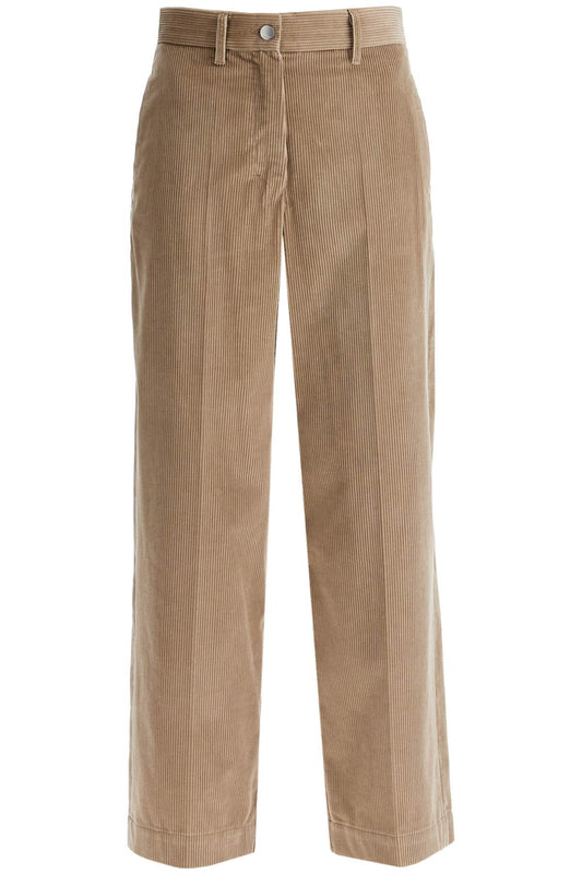 Corduroy Pants In Udine  - Beige