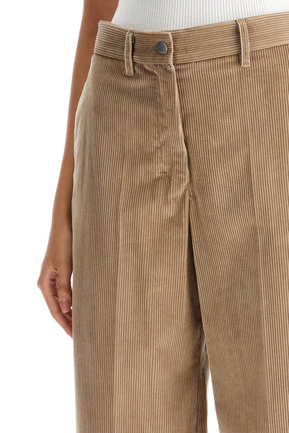 Corduroy Pants In Udine  - Beige