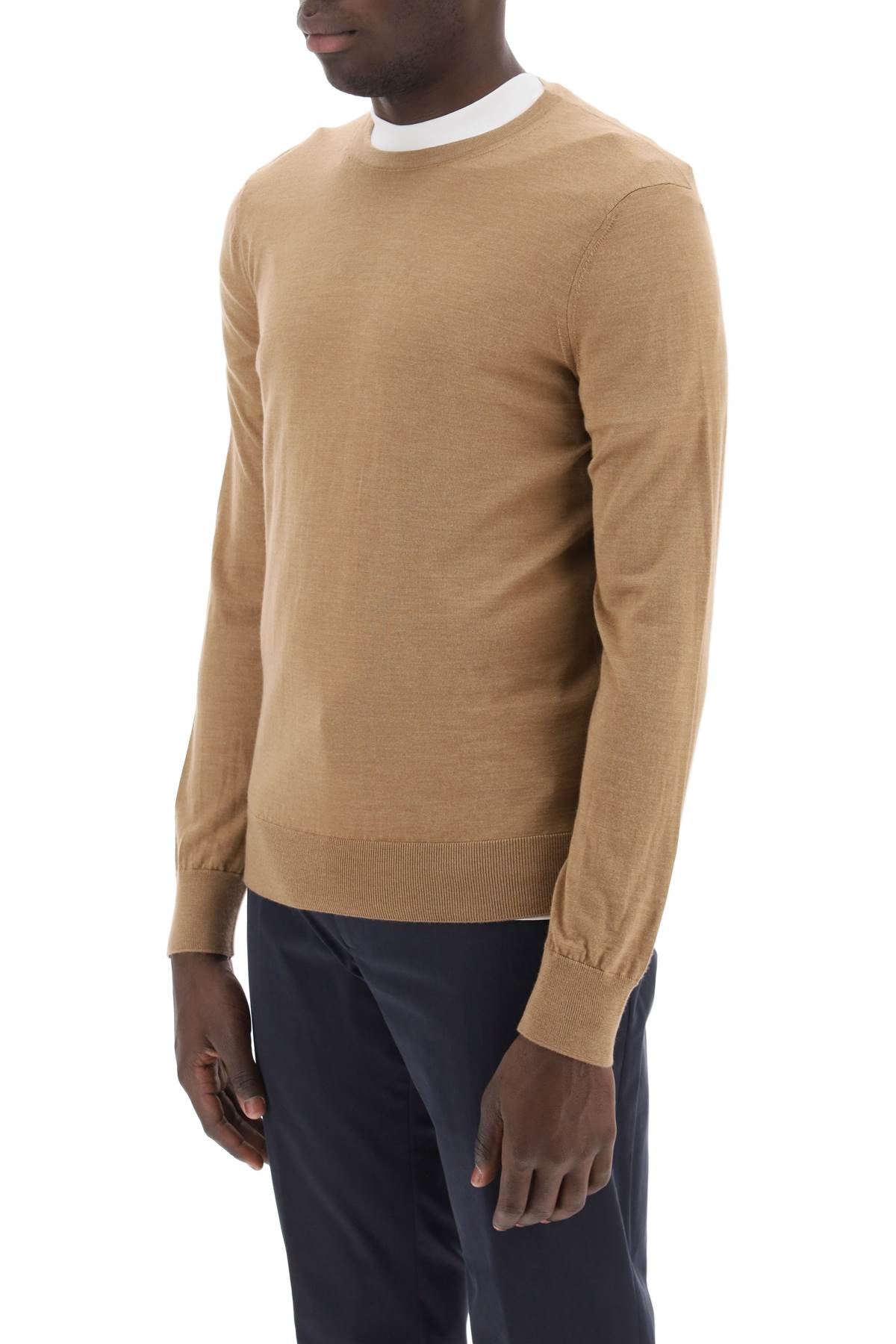 Cashseta Crew-neck Sweater  - Beige