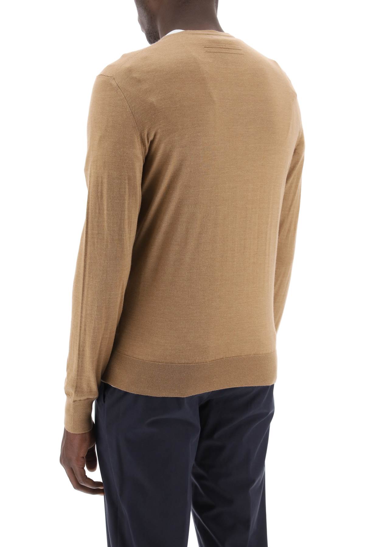 Cashseta Crew-neck Sweater  - Beige