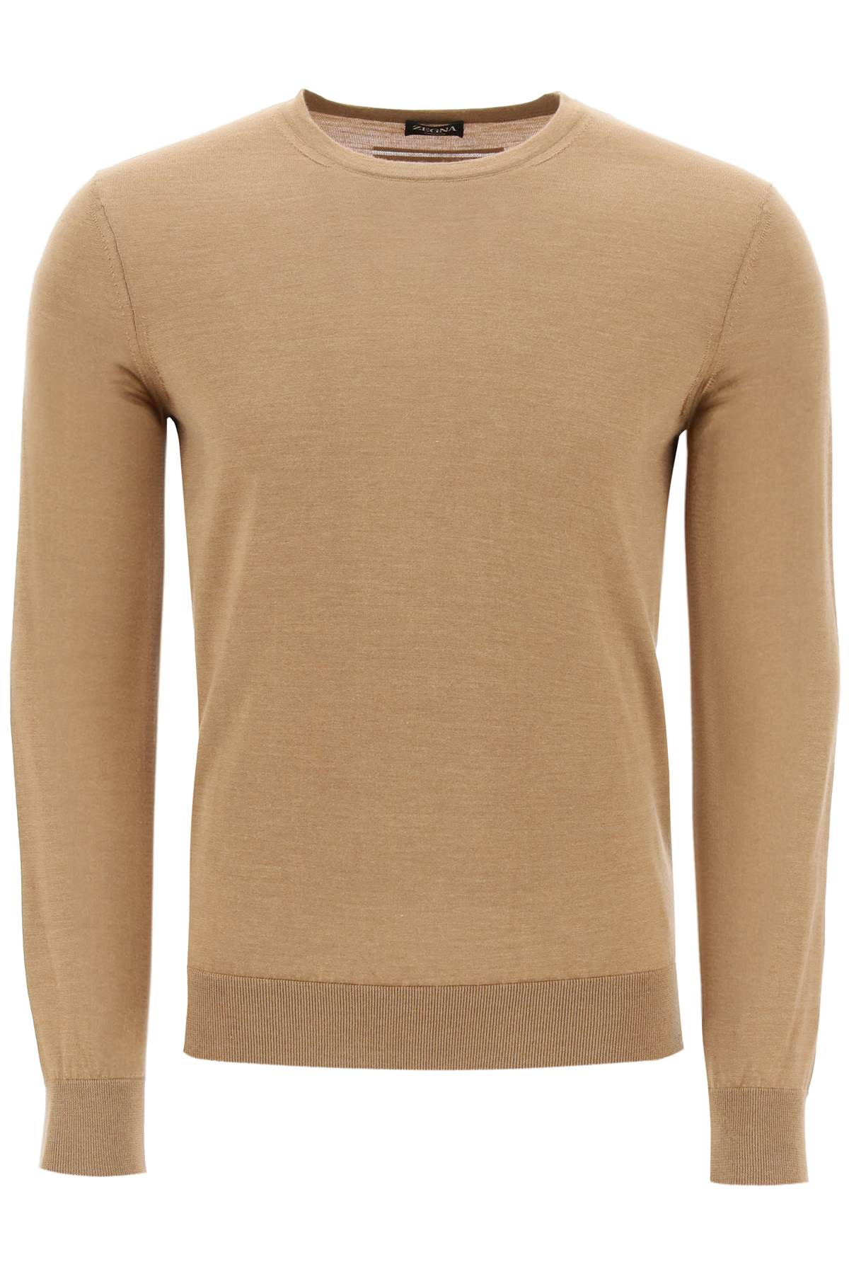 Cashseta Crew-neck Sweater  - Beige