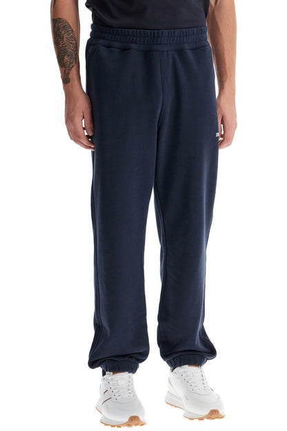 Jogger Pants With Rubberized  - Blue