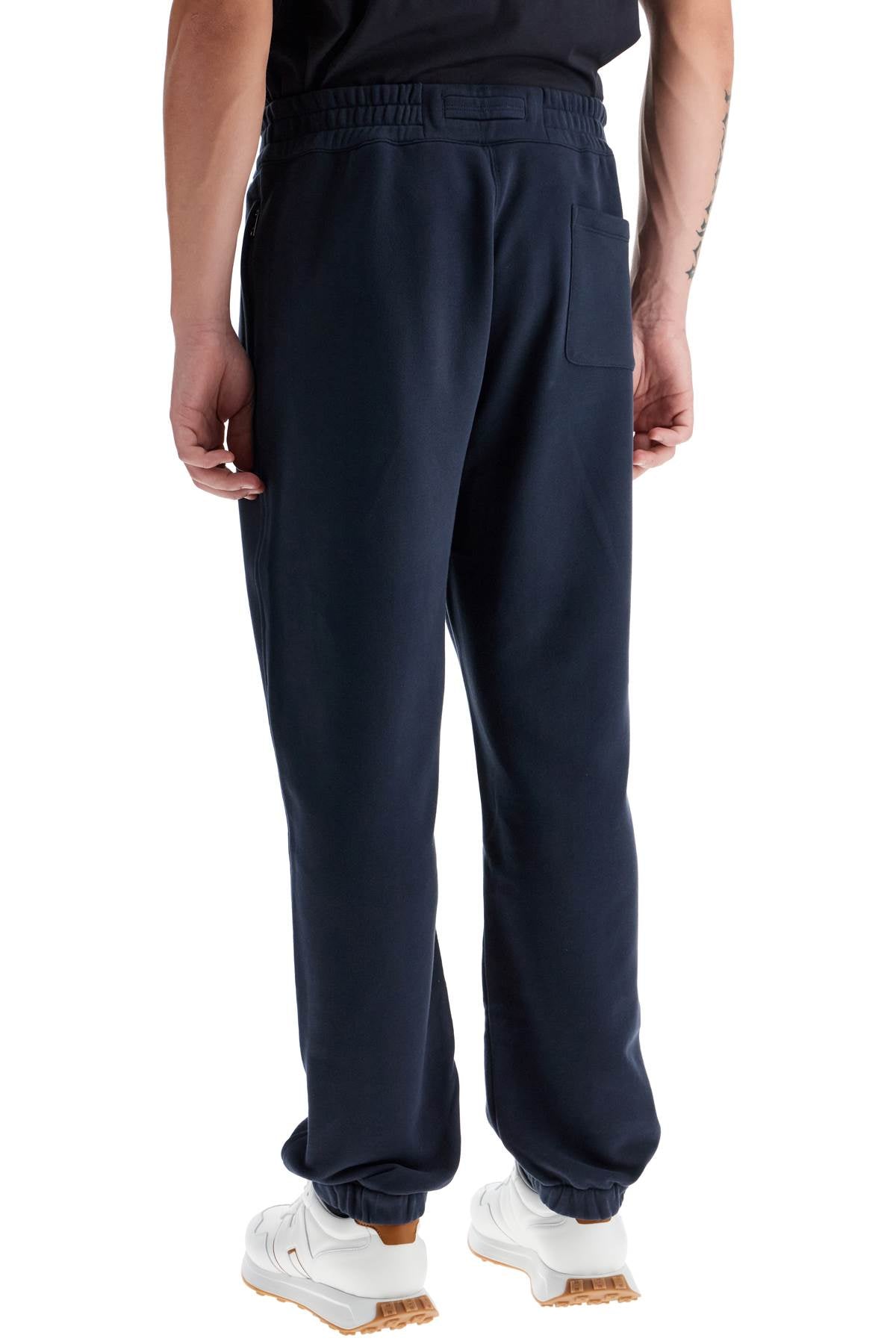 Jogger Pants With Rubberized  - Blue