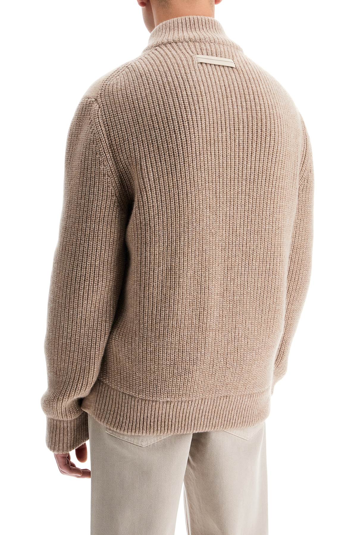 Hybrid Cashmere Cardigan  - Beige