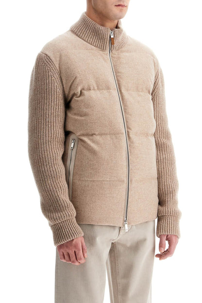 Hybrid Cashmere Cardigan  - Beige