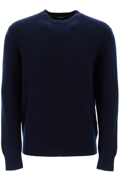 'oasis Cashmere Ribbed  - Blue