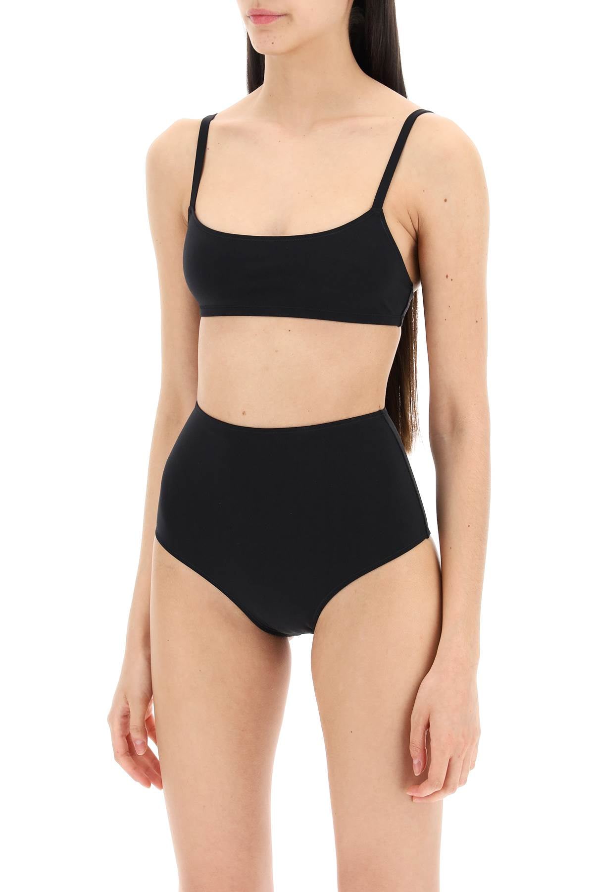 Eleven High Waist Bikini Set  - Black