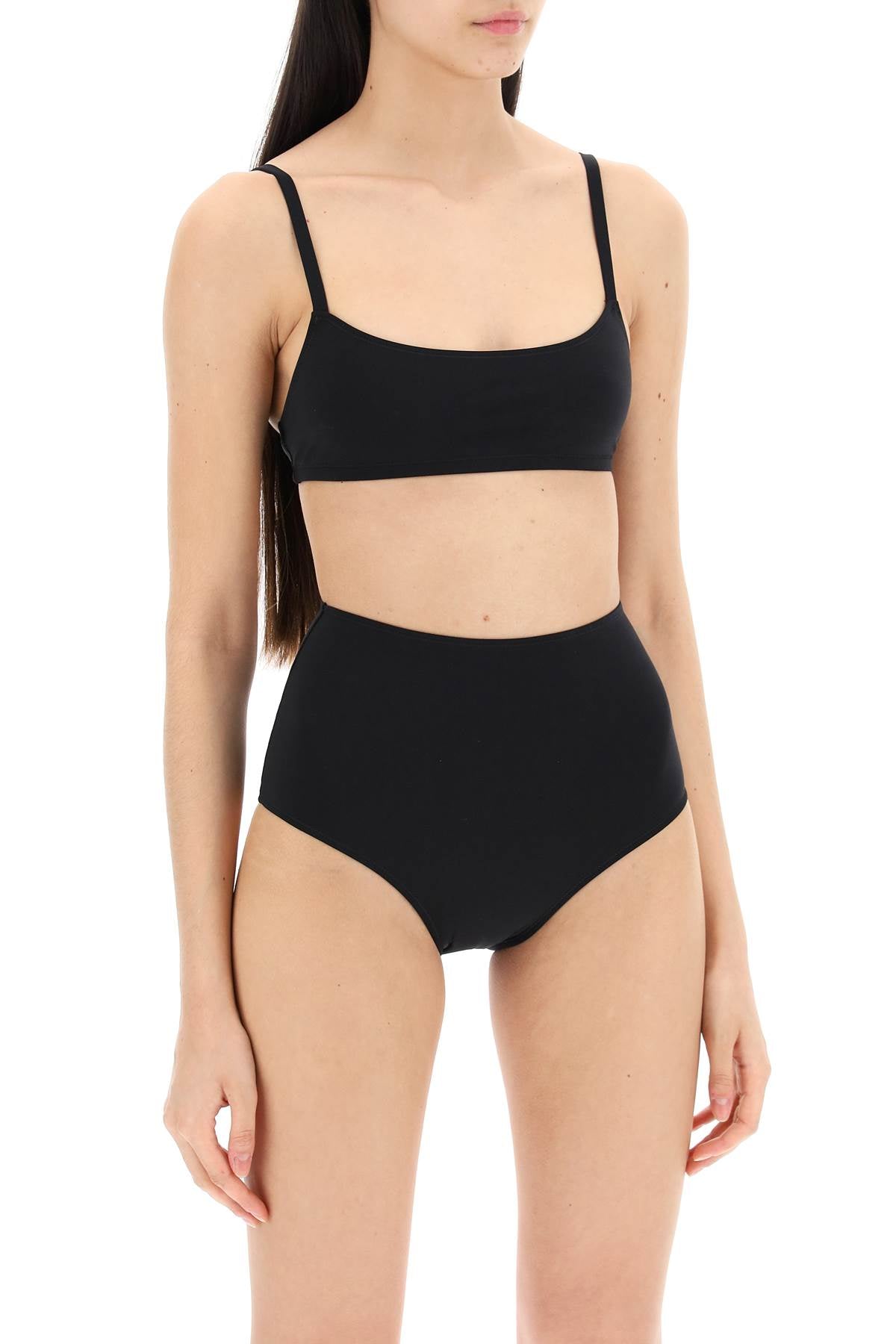 Eleven High Waist Bikini Set  - Black