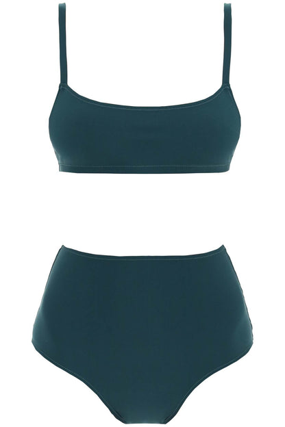 Eleven High Waist Bikini Set  - Green