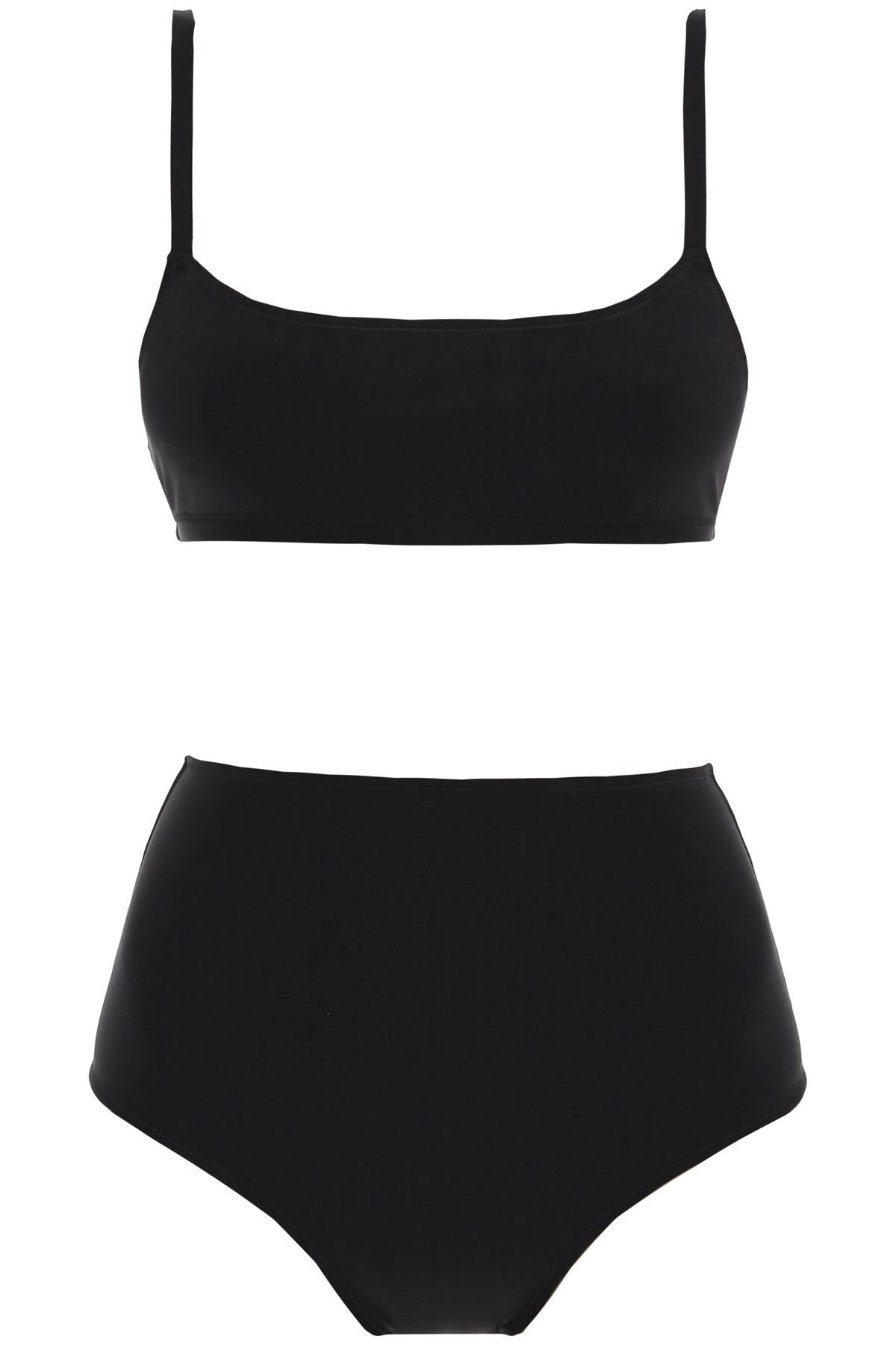 Eleven High Waist Bikini Set  - Black