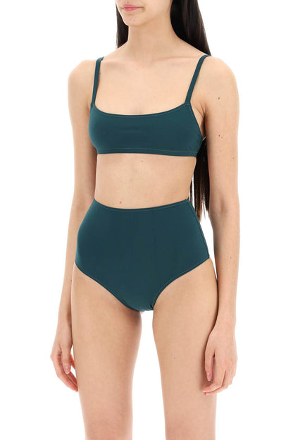 Eleven High Waist Bikini Set  - Green