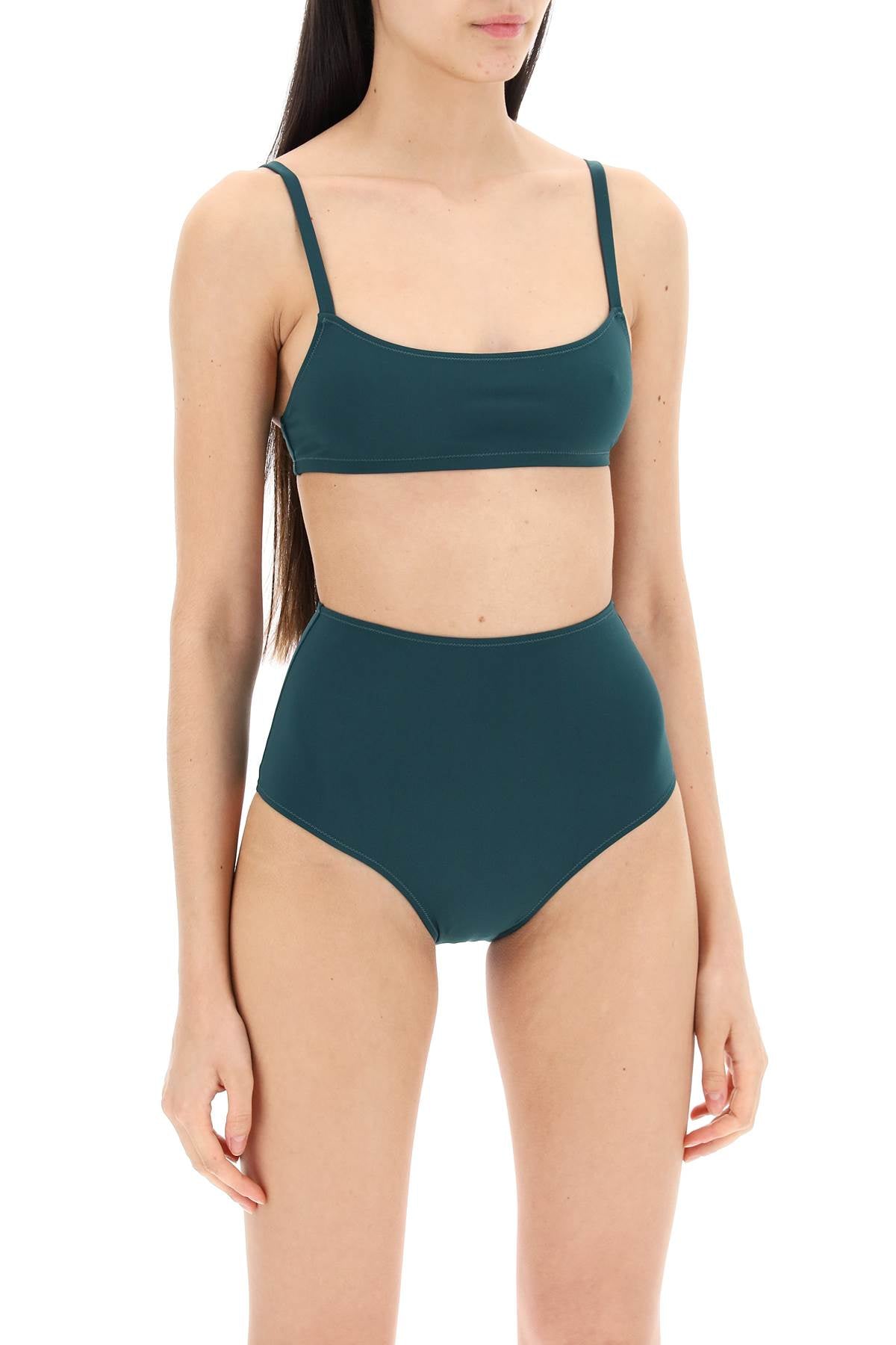 Eleven High Waist Bikini Set  - Green