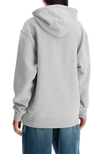 Hooded Varsity Sweat  - Grey