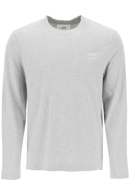 Long-sleeved Cotton T-shirt For  - Grey