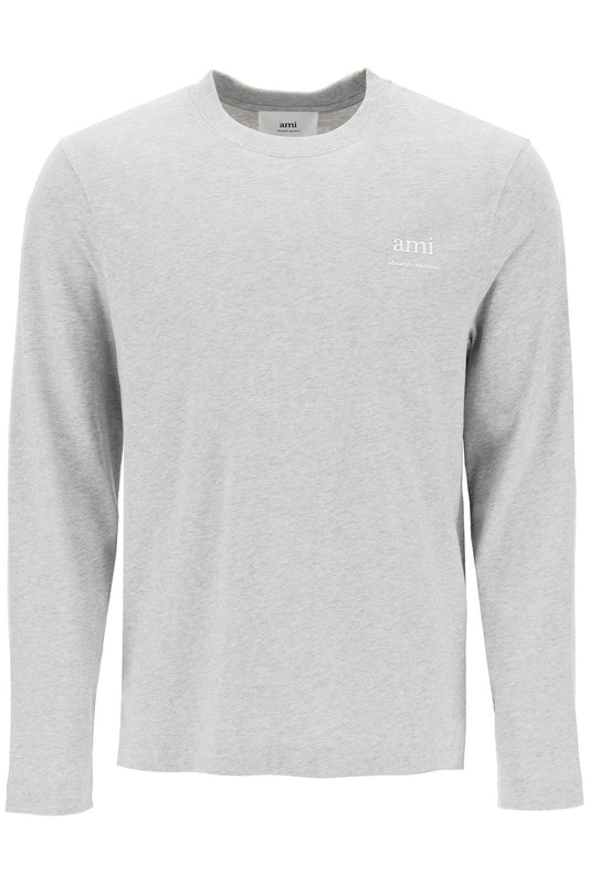 Long-sleeved Cotton T-shirt For  - Grey