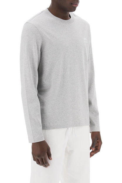 Long-sleeved Cotton T-shirt For  - Grey