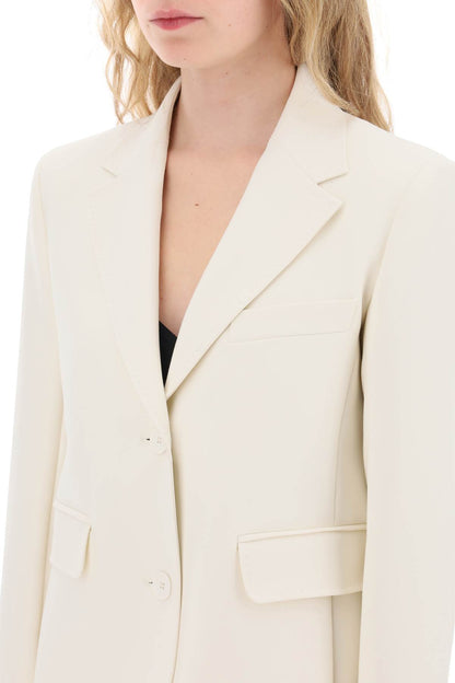 Uva Single-breasted Jacket  - White