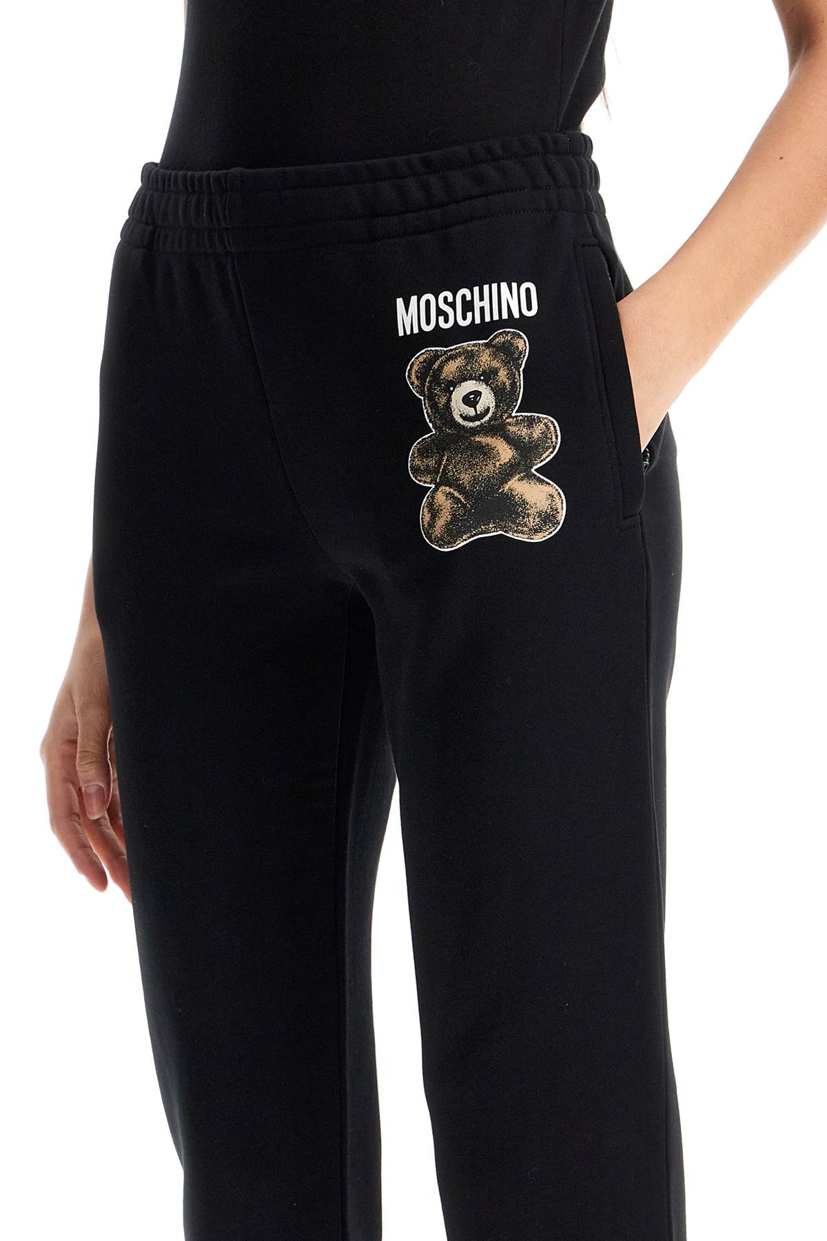 Moschino Teddy Bear Jog  - Black