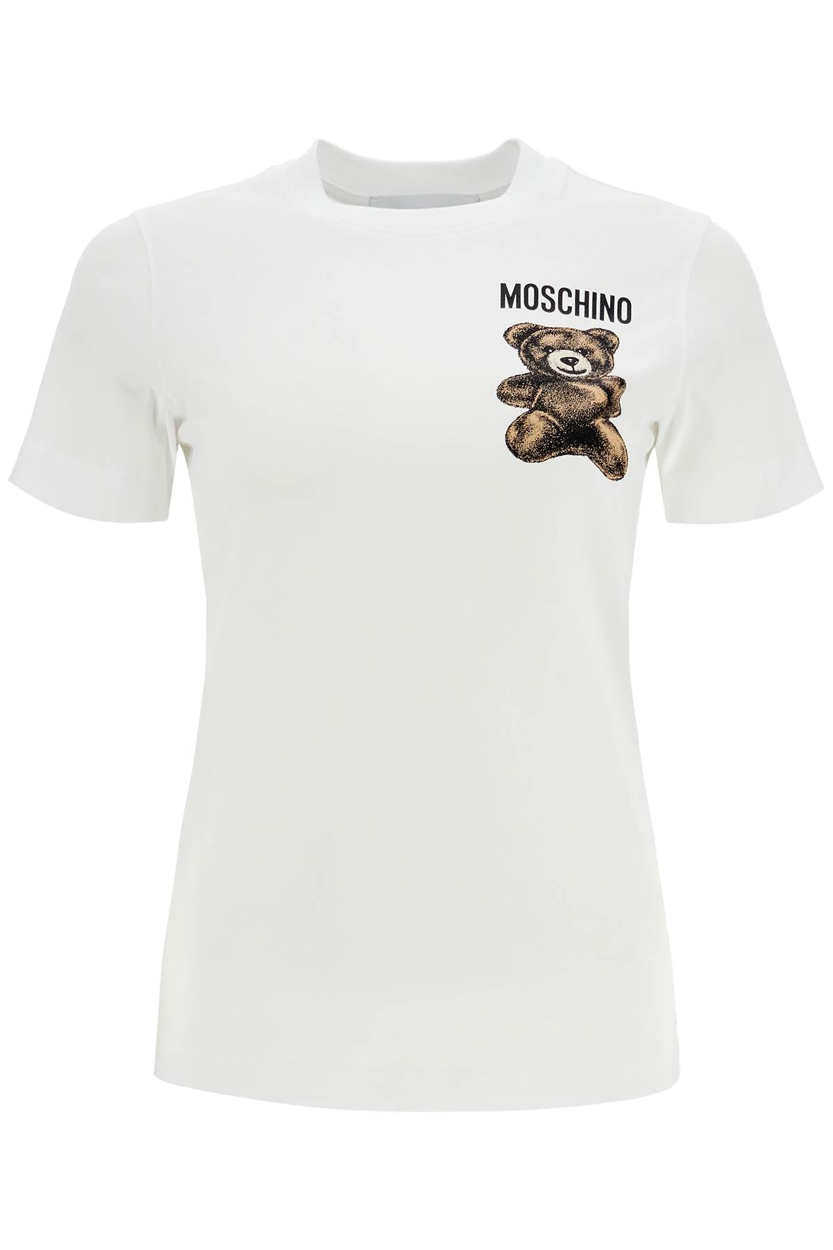 Moschino Teddy Bear Print T  - White