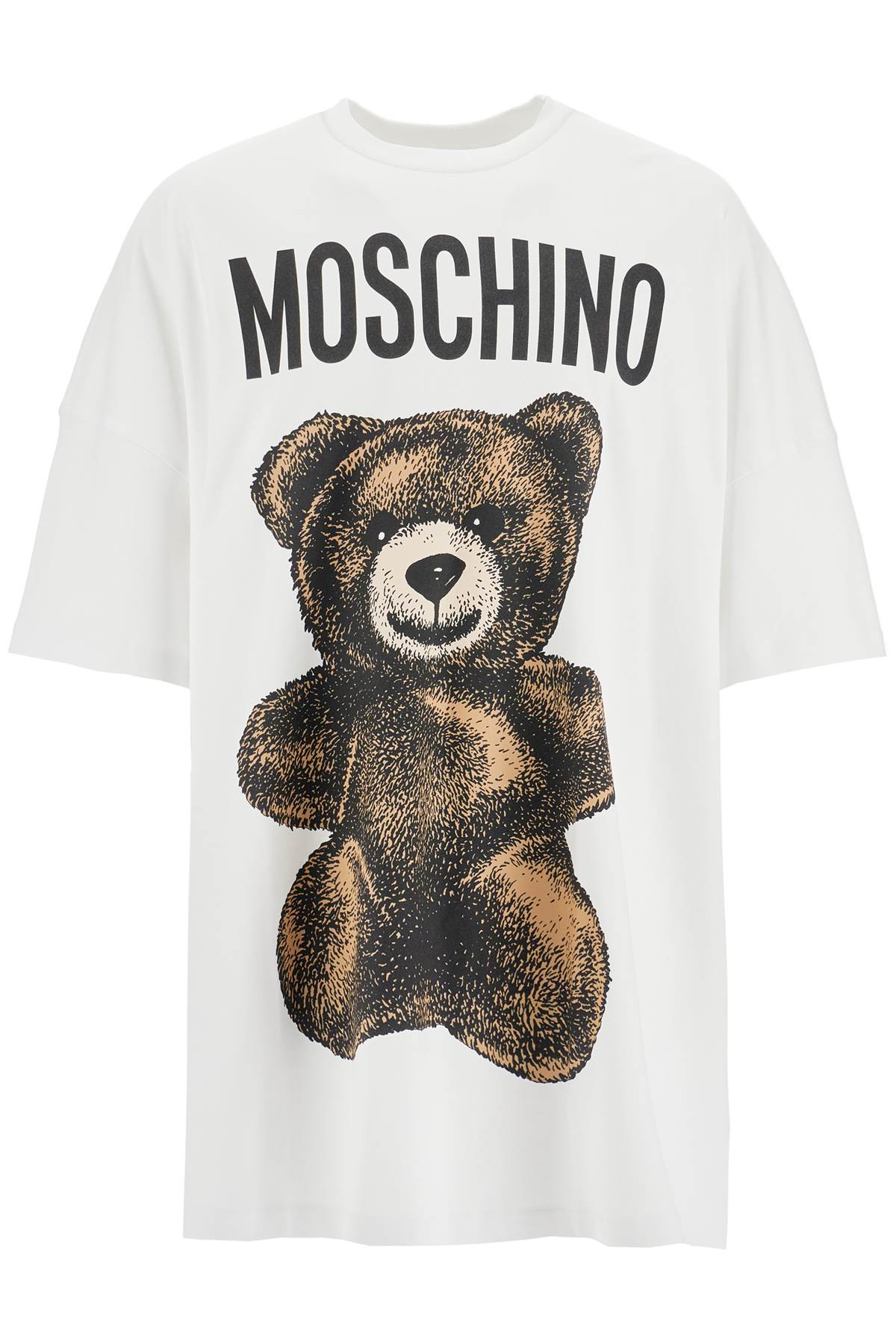 Moschino Teddy Bear Print Maxi T  - White