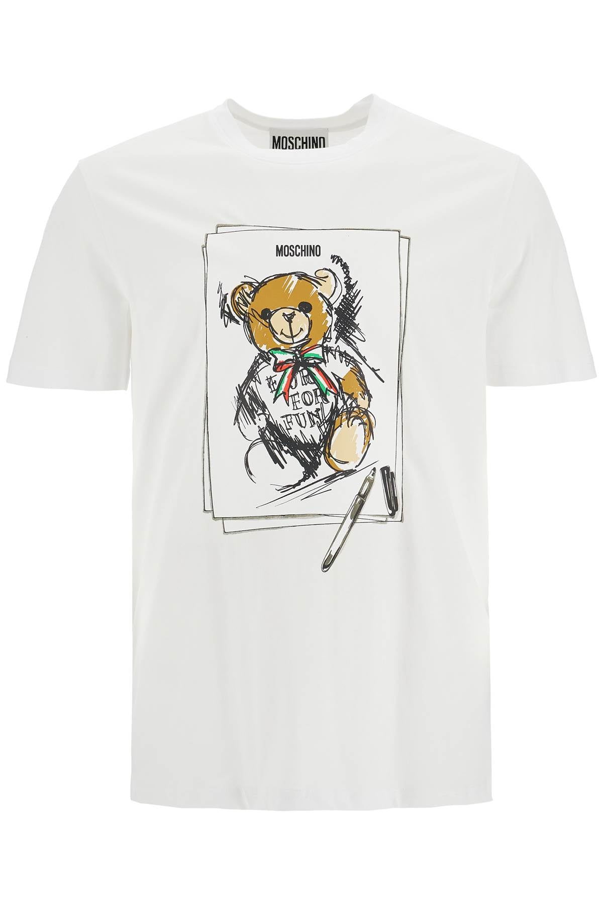 Teddy Bear T-shirt  - White