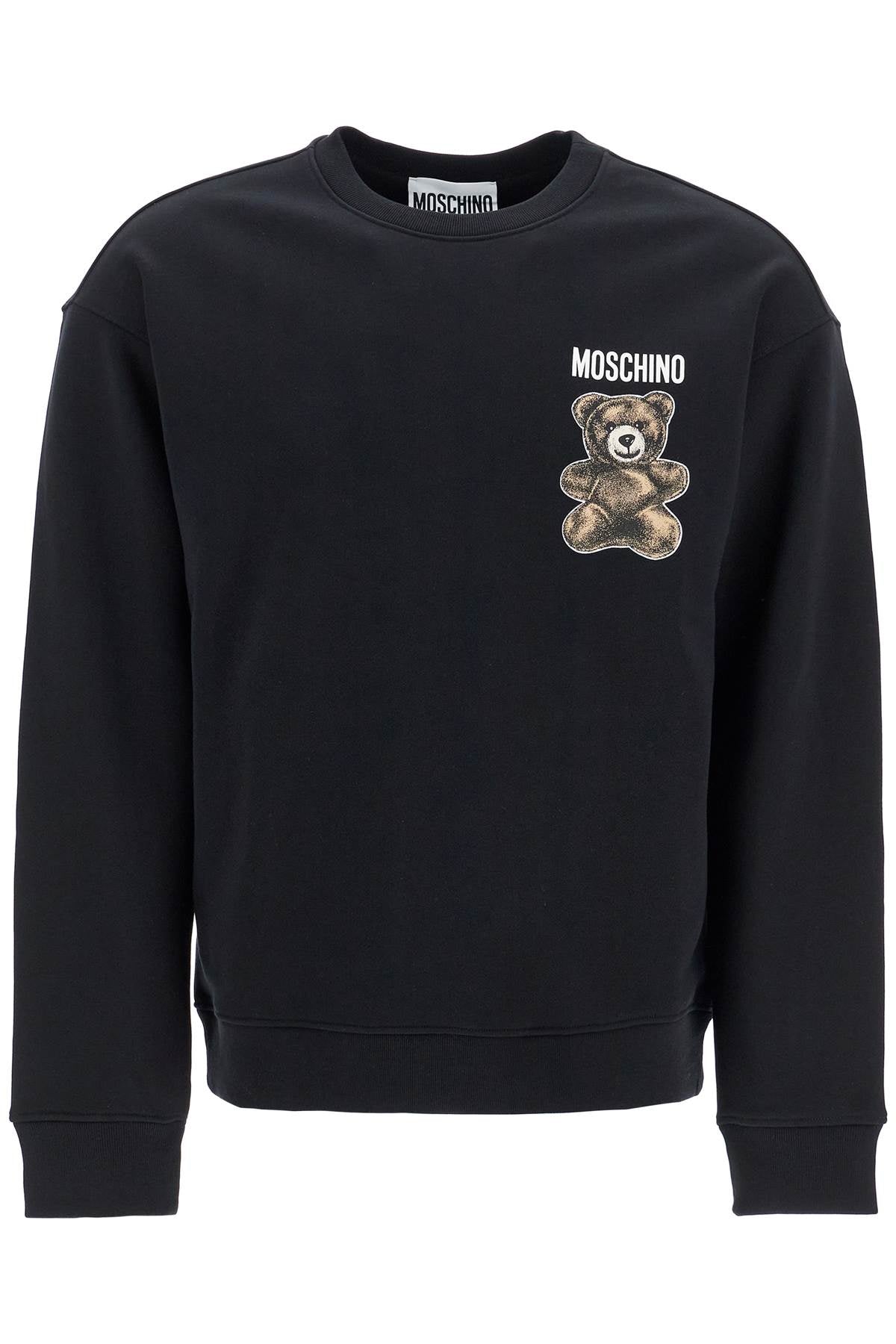 Moschino Teddy Bear Crewneck  - Black