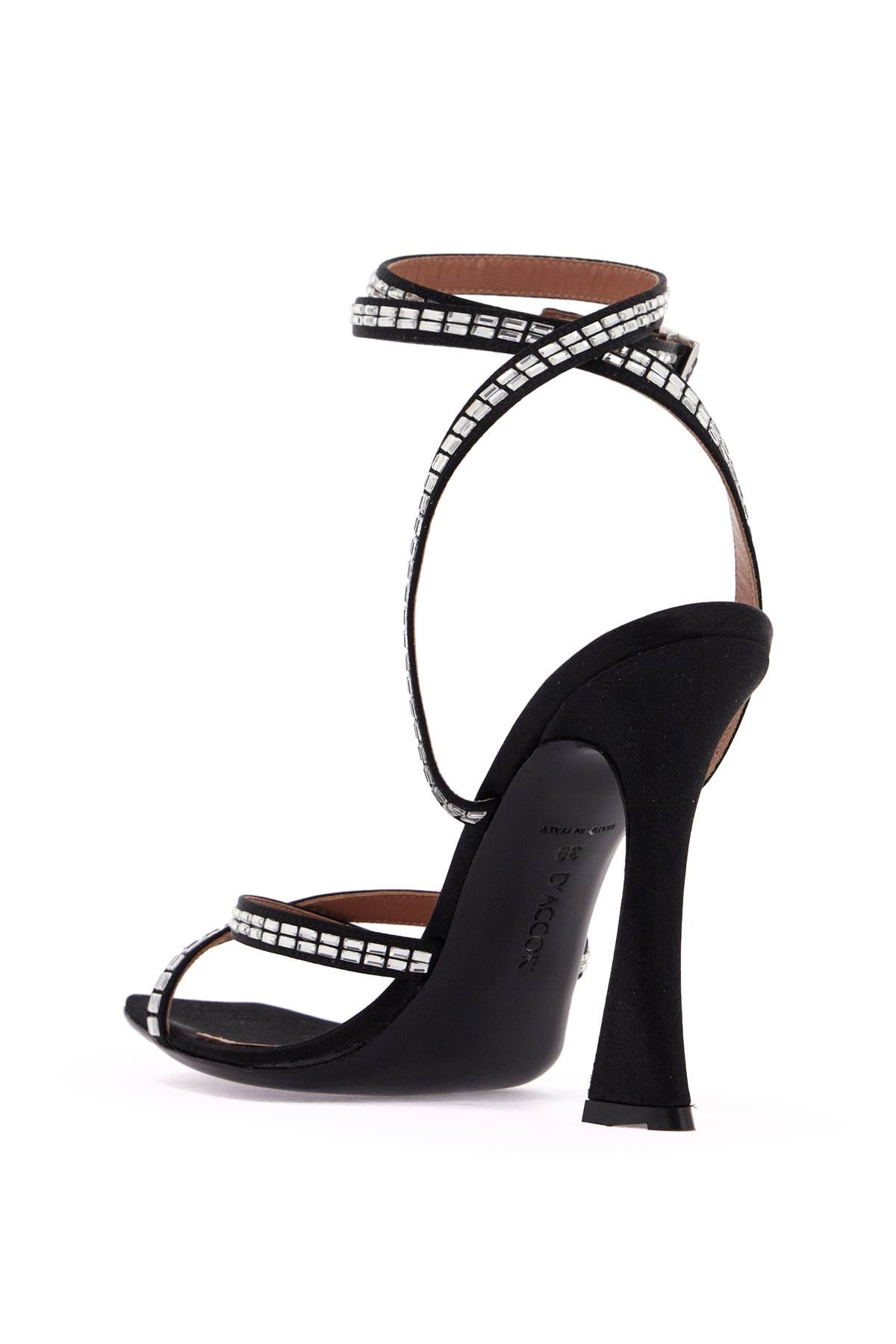 Square Sandals  - Black