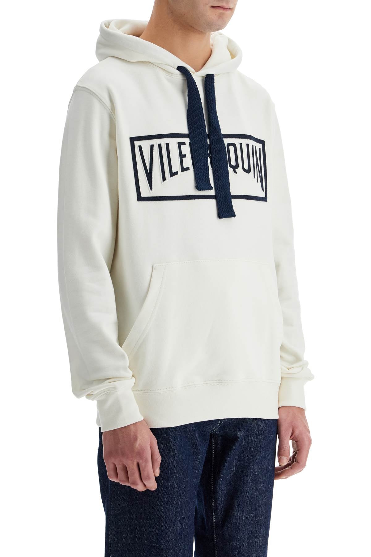 Hooded Sweatshirt With  - White