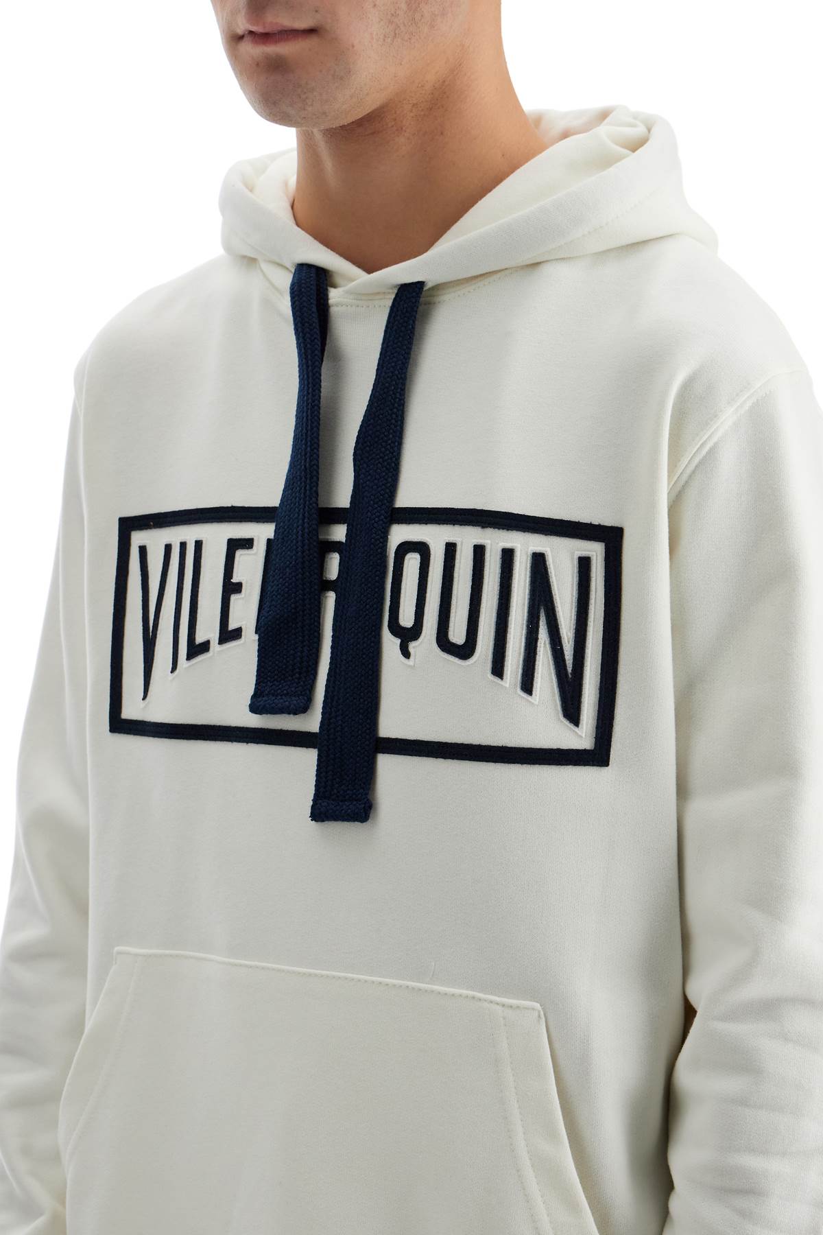 Hooded Sweatshirt With  - White