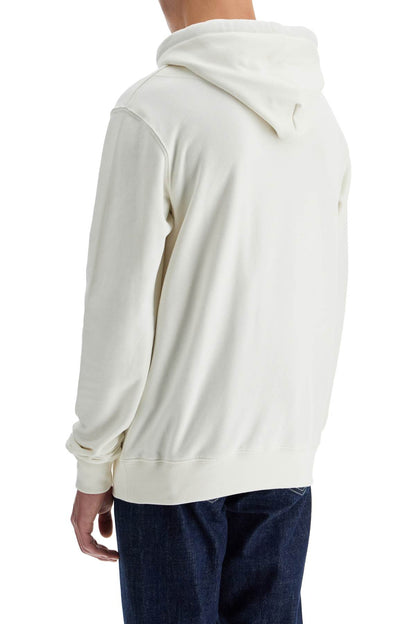 Hooded Sweatshirt With  - White