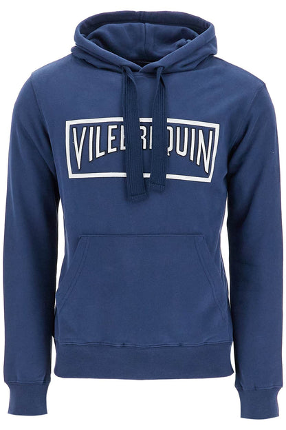 Hooded Sweatshirt With  - Blue