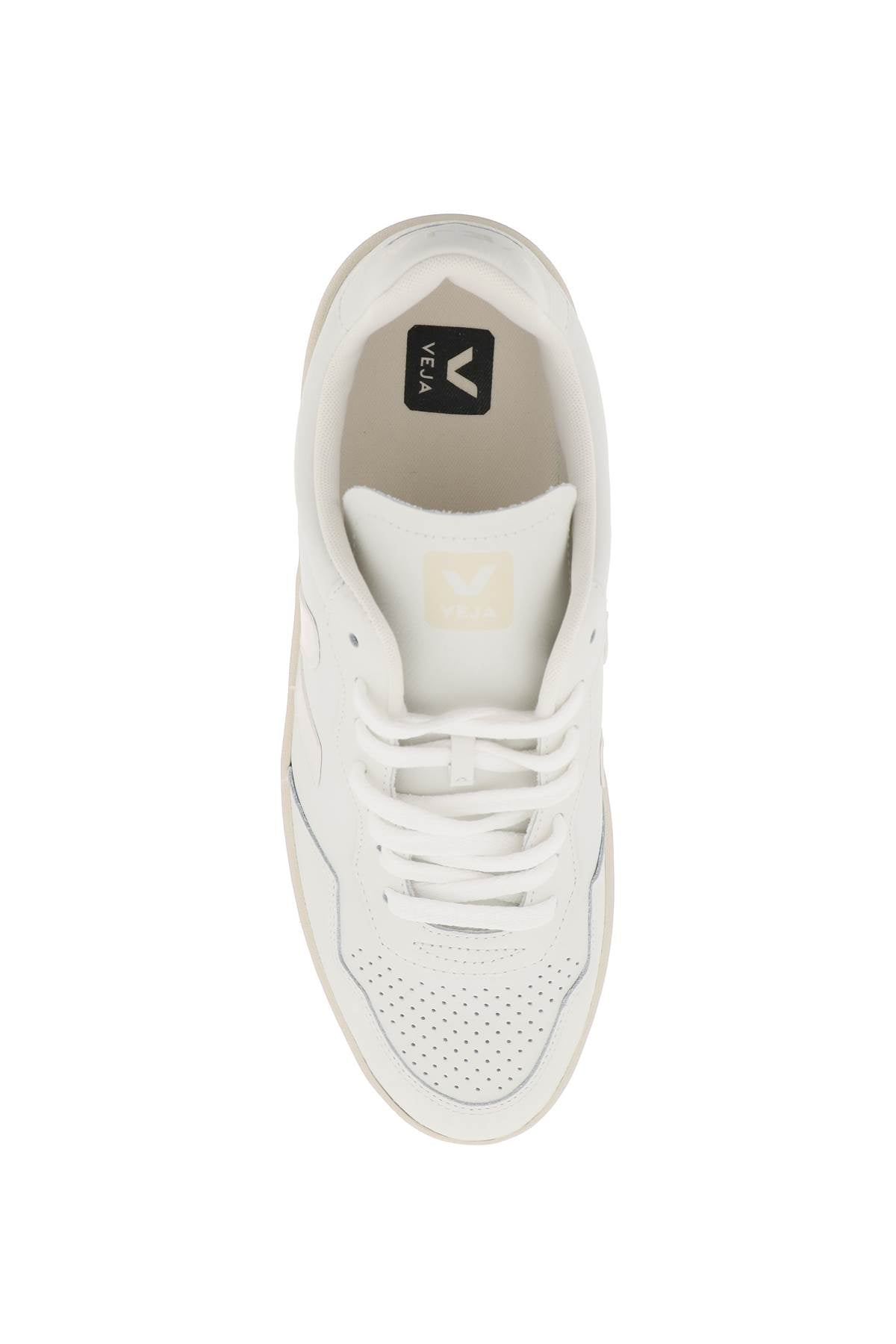 Leather V-90 Sne  - White