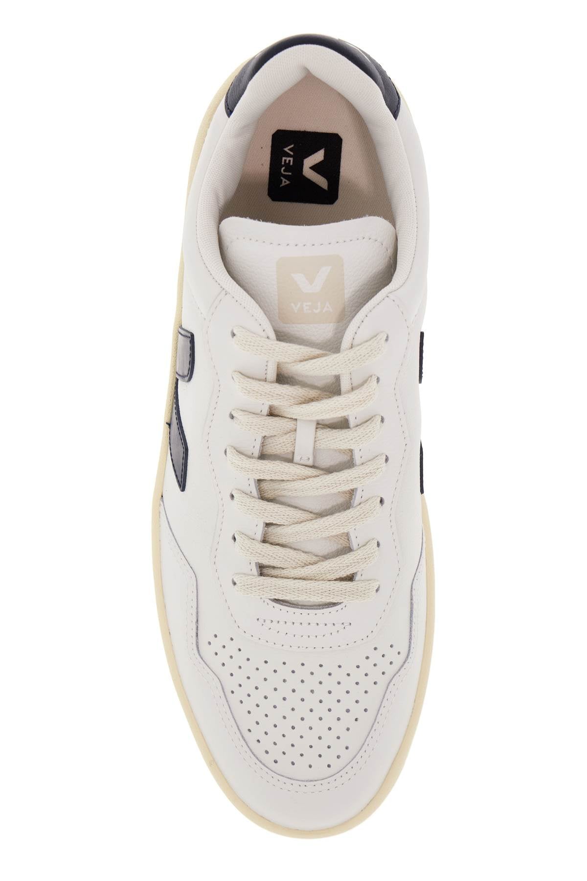 Leather V-90 Sne  - White