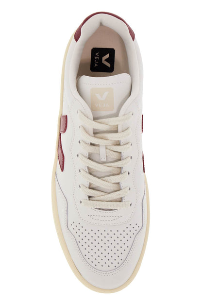 Leather V-90 Sne  - White