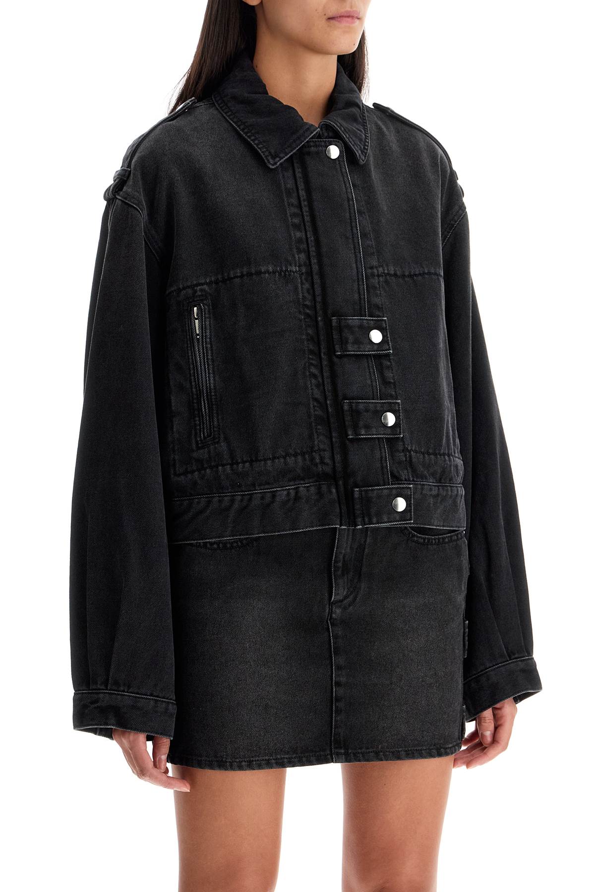 'julie Denim Jacket  - Black