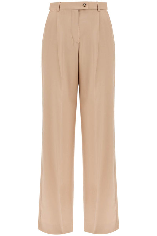 Stretch Wool Over Pants For Men/w  - Beige