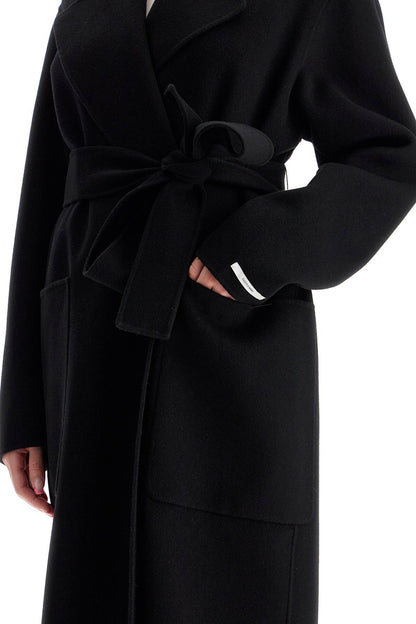 Coat With Belt  - Black