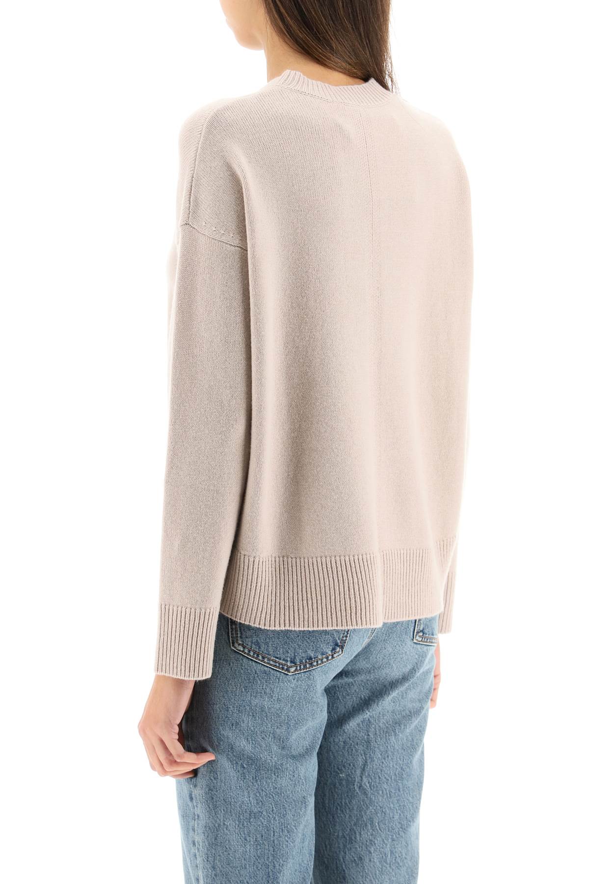 Venezia Wool And Cashmere Sweater  - Neutro