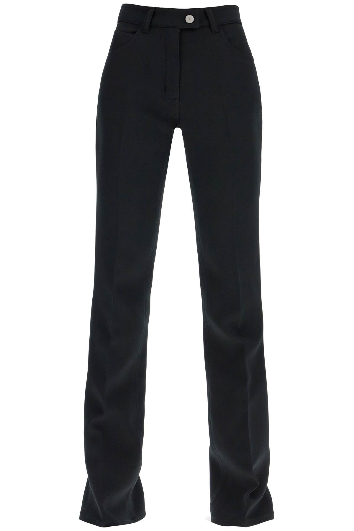 Bootcut Pants  - Black