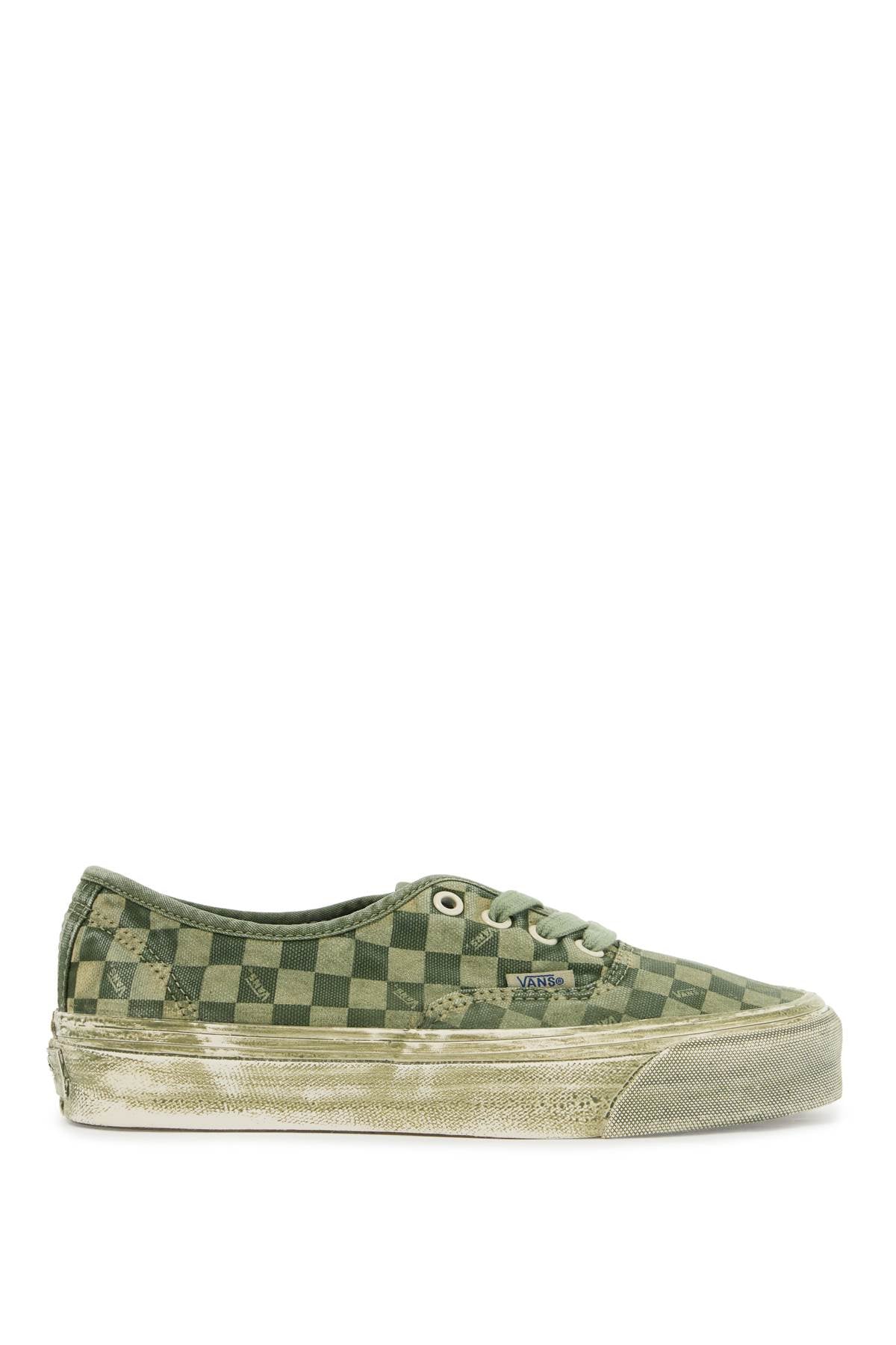 Lx Dip Dye Checkerboard Authentic Reissue  - Green