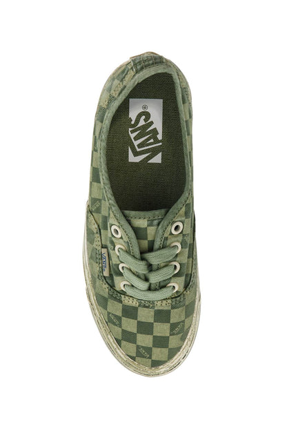 Lx Dip Dye Checkerboard Authentic Reissue  - Green