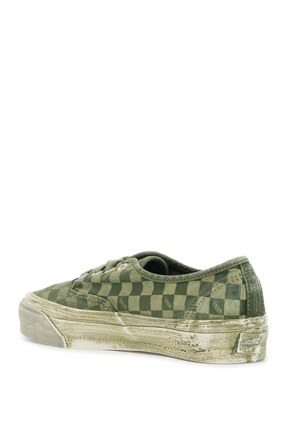 Lx Dip Dye Checkerboard Authentic Reissue  - Green