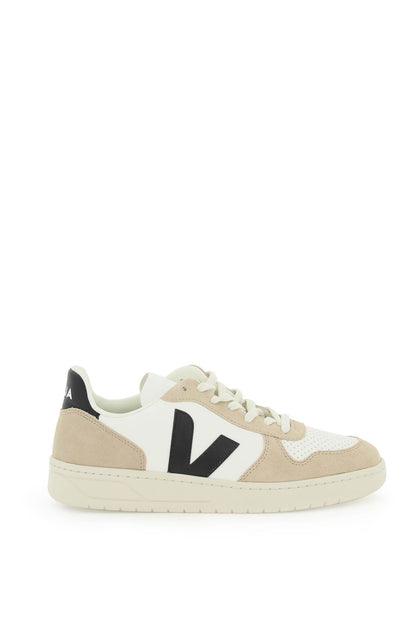 V-10 Suede Sneakers  - Beige