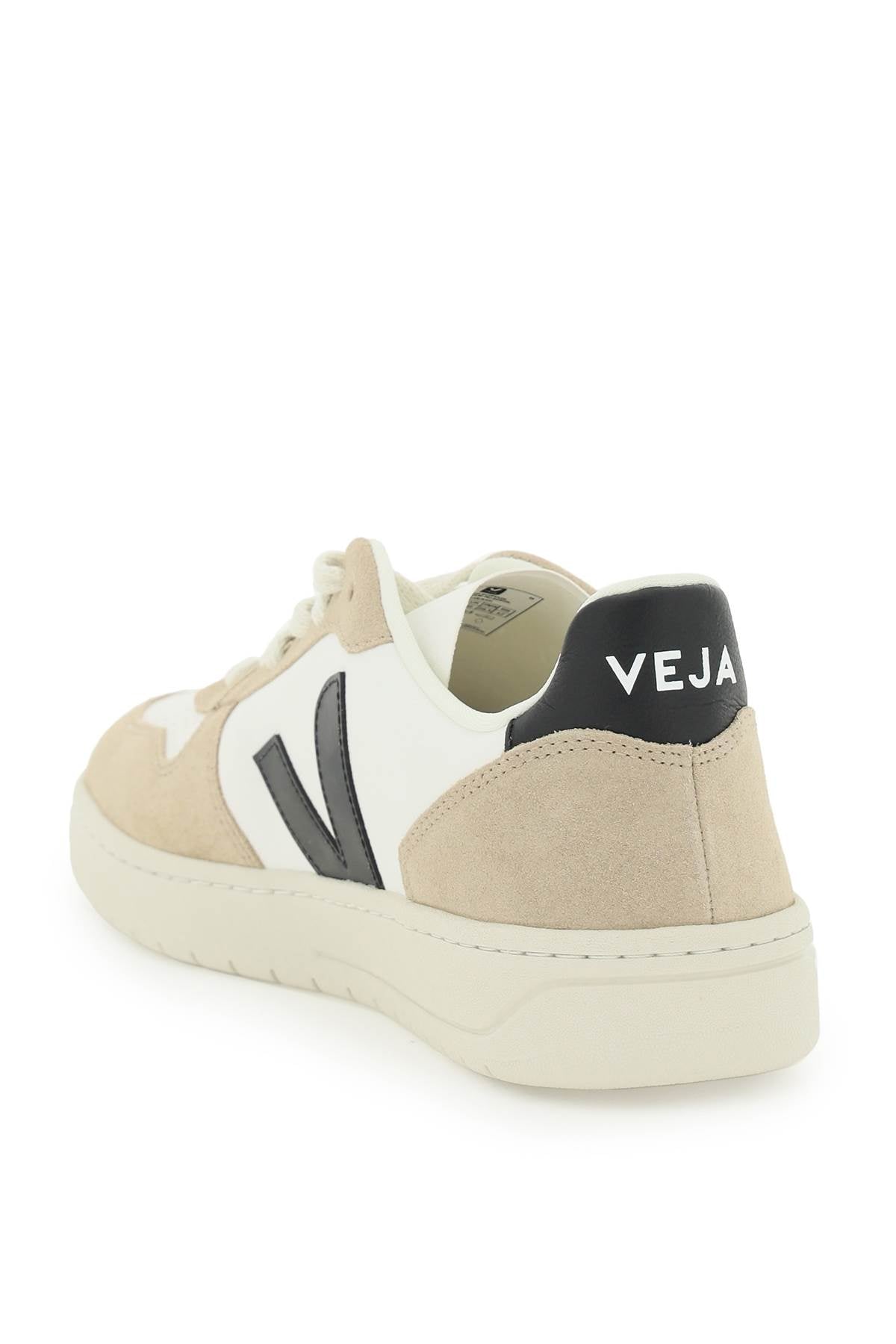 V-10 Suede Sneakers  - Beige