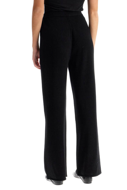 Cashmere Yarn Pants For Men And  - Black