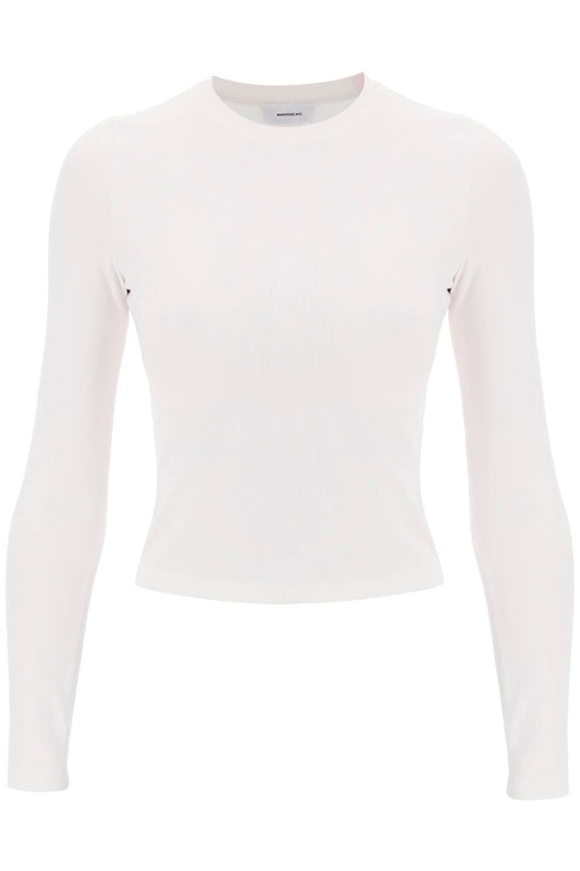 Long-sleeved T-shirt  - White