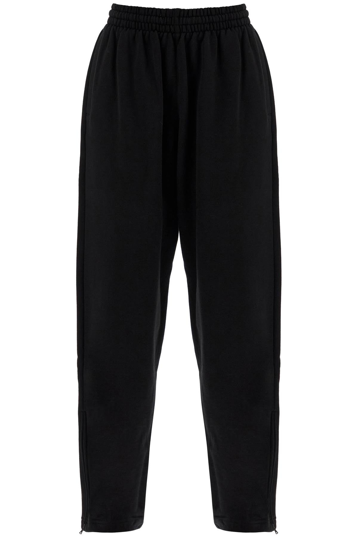 Wide Leg Joggers For Comfortable  - Black