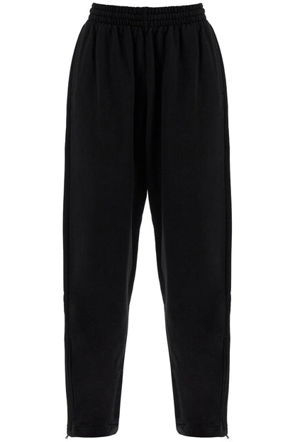 Wide Leg Joggers For Comfortable  - Black