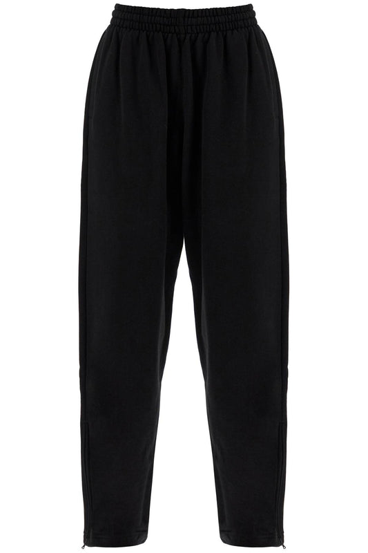 Wide Leg Joggers For Comfortable  - Black